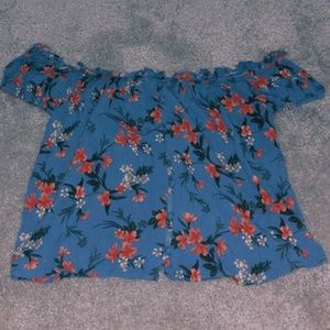 american eagle off the shoulder top